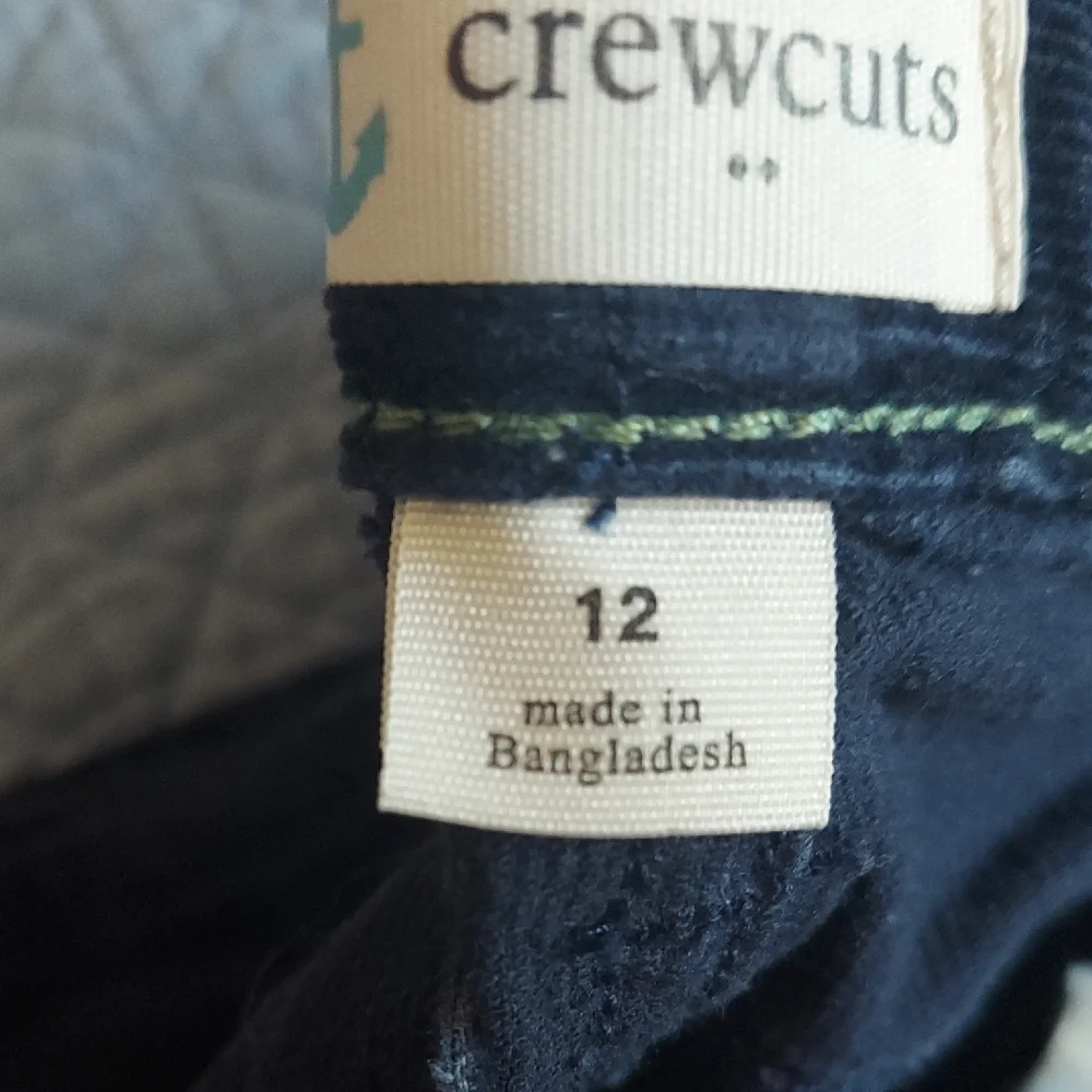 Crewcuts Kids Corduroy Pants in Brown and Navy - Picture 3 of 5